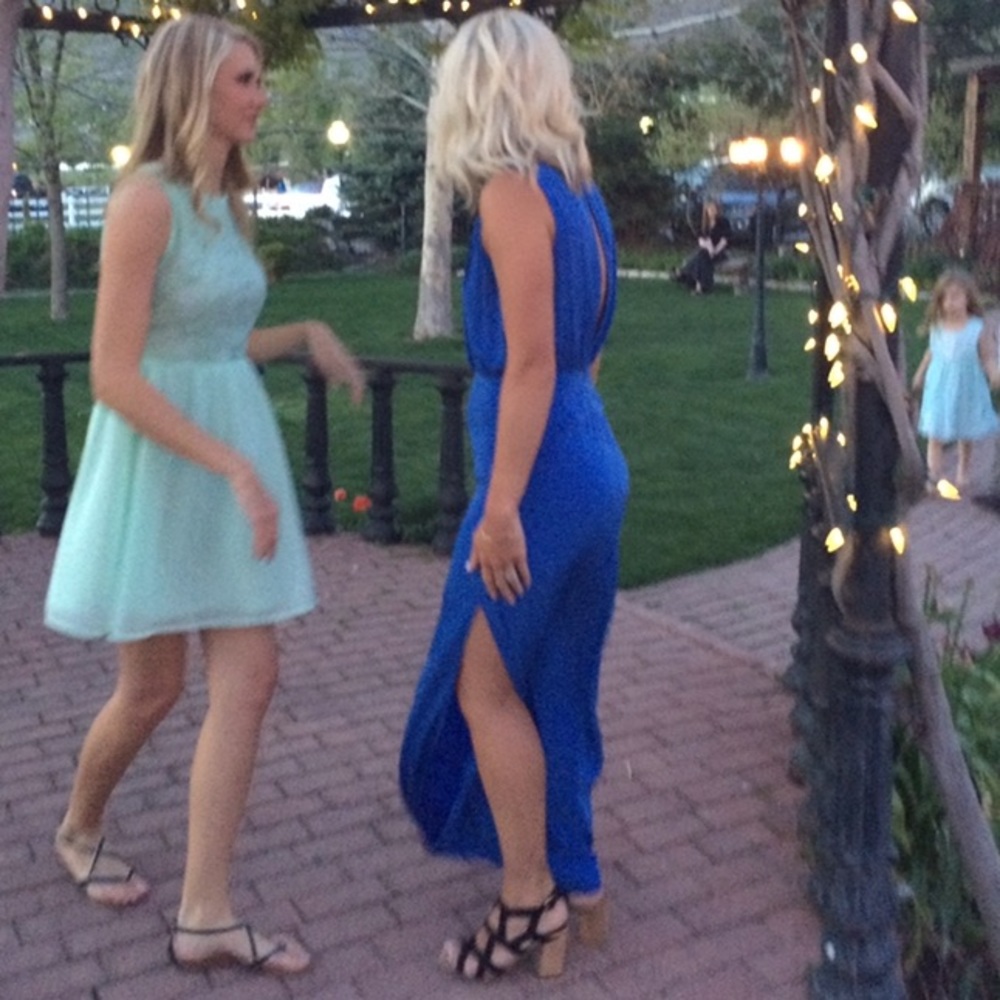 LUSH Royal Blue Dress